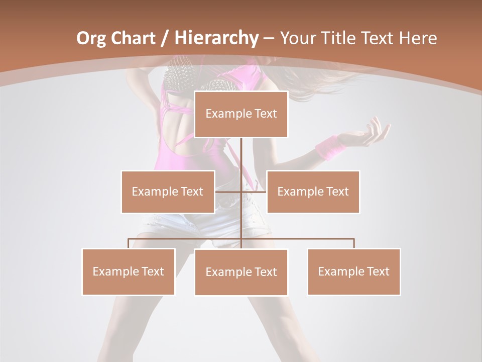 Fashion Pose Active PowerPoint Template