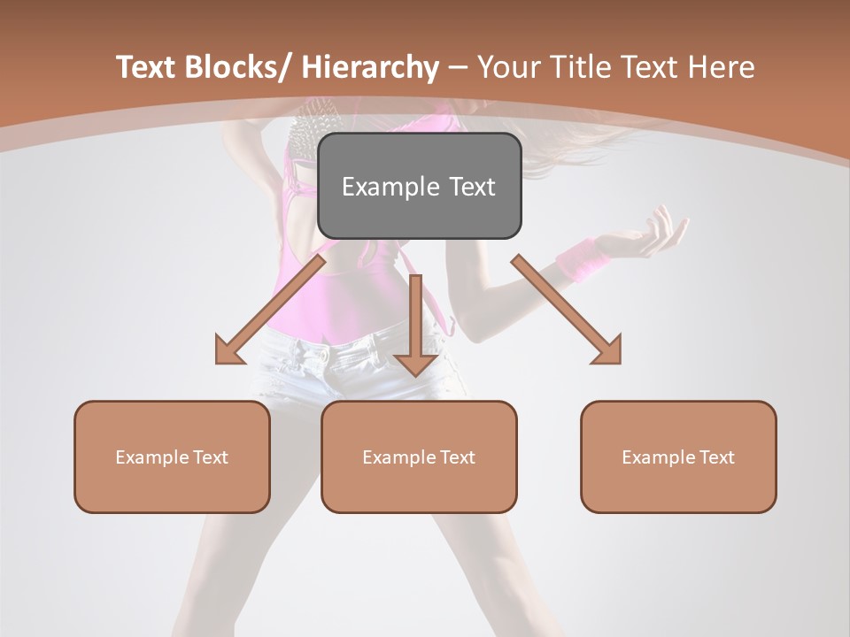 Fashion Pose Active PowerPoint Template