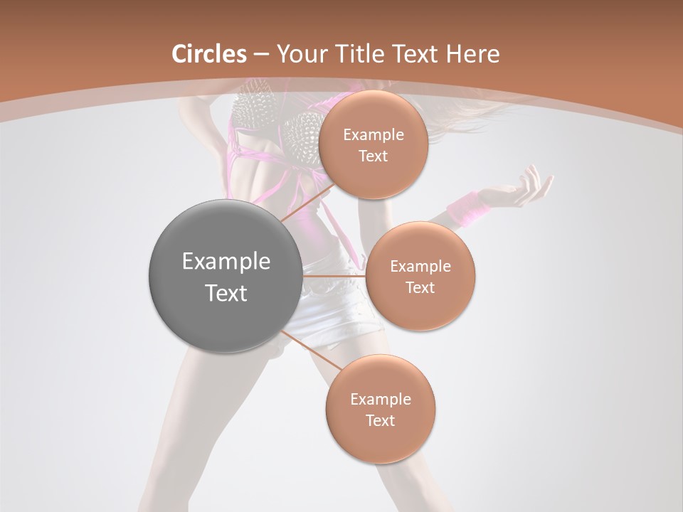 Fashion Pose Active PowerPoint Template