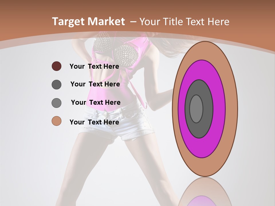 Fashion Pose Active PowerPoint Template