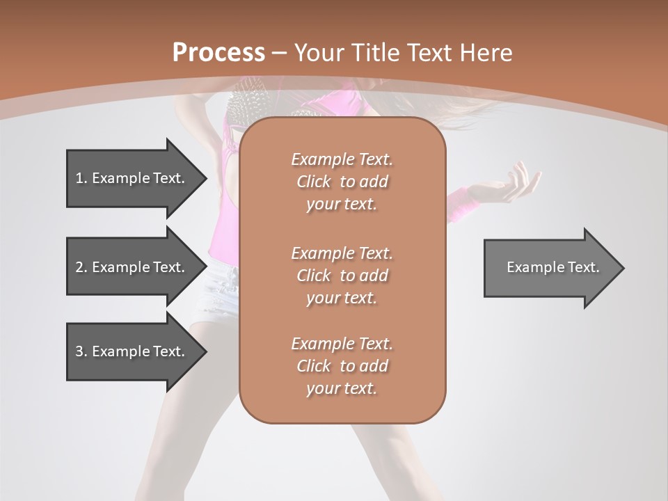 Fashion Pose Active PowerPoint Template