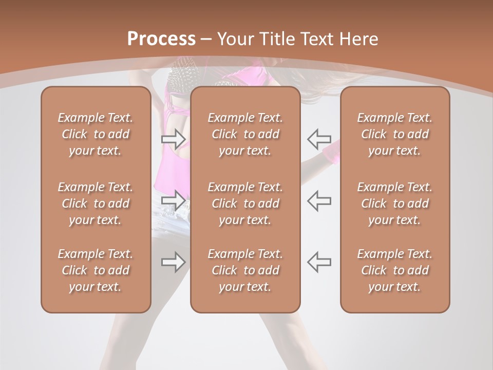 Fashion Pose Active PowerPoint Template