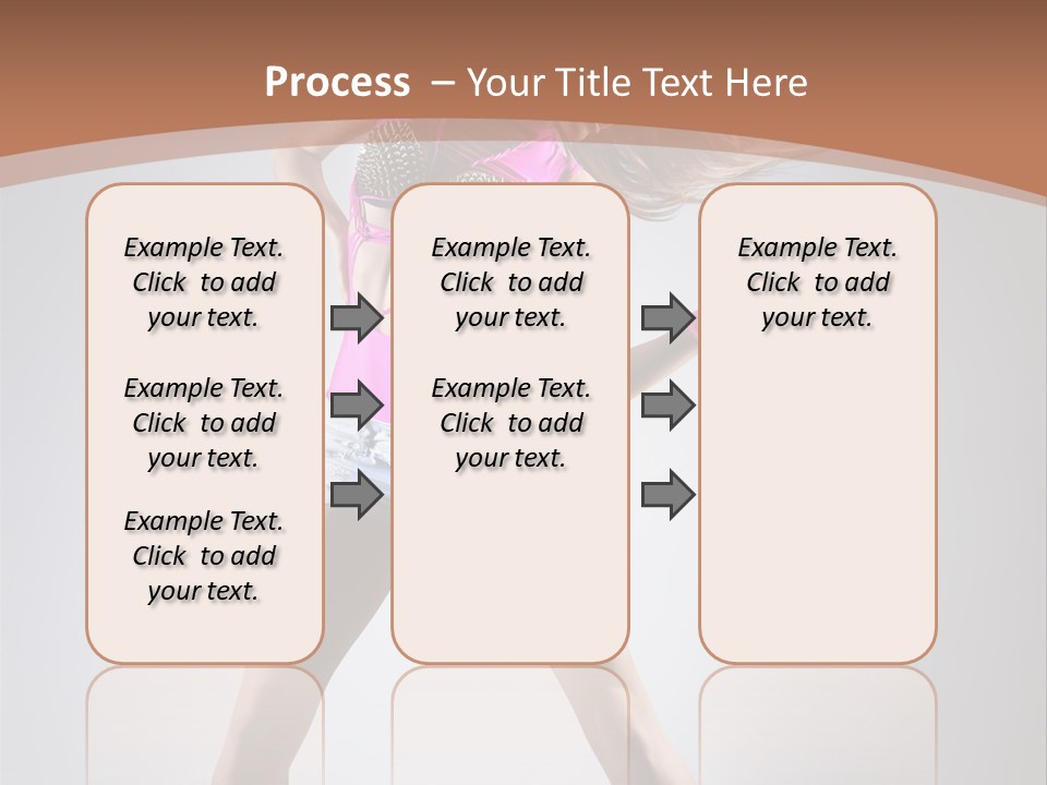 Fashion Pose Active PowerPoint Template