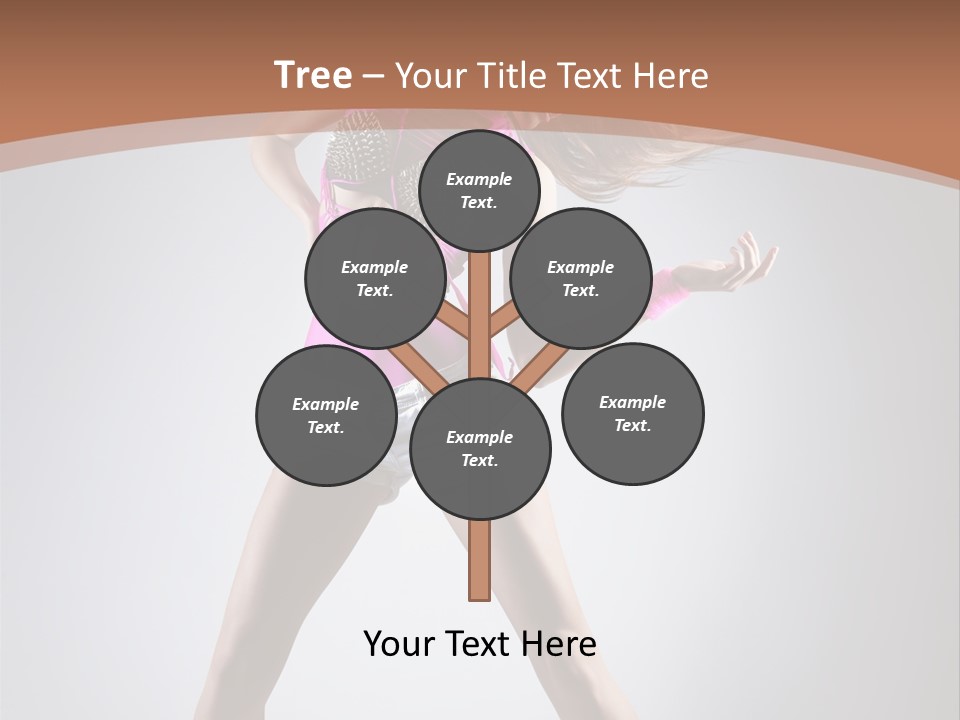 Fashion Pose Active PowerPoint Template