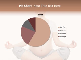 Crossed Legs Meditating Prepared PowerPoint Template