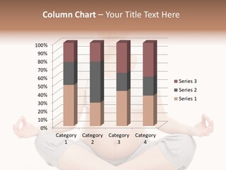 Crossed Legs Meditating Prepared PowerPoint Template