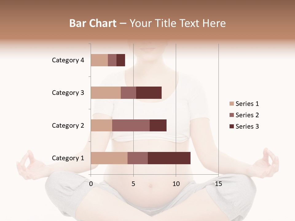 Crossed Legs Meditating Prepared PowerPoint Template