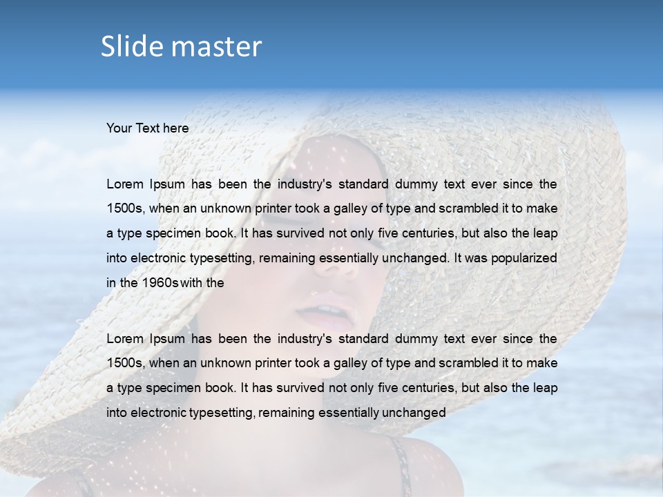 Charming Pretty Coa T PowerPoint Template