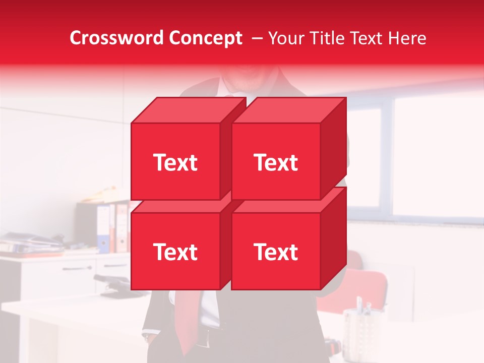 Work Manager Win PowerPoint Template