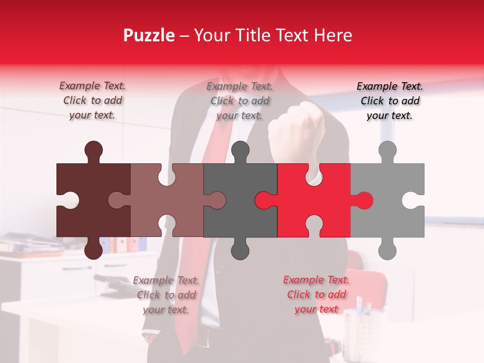 Work Manager Win PowerPoint Template