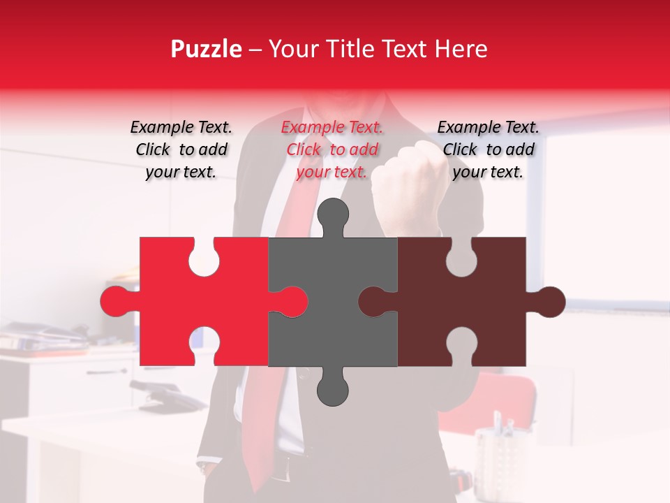 Work Manager Win PowerPoint Template