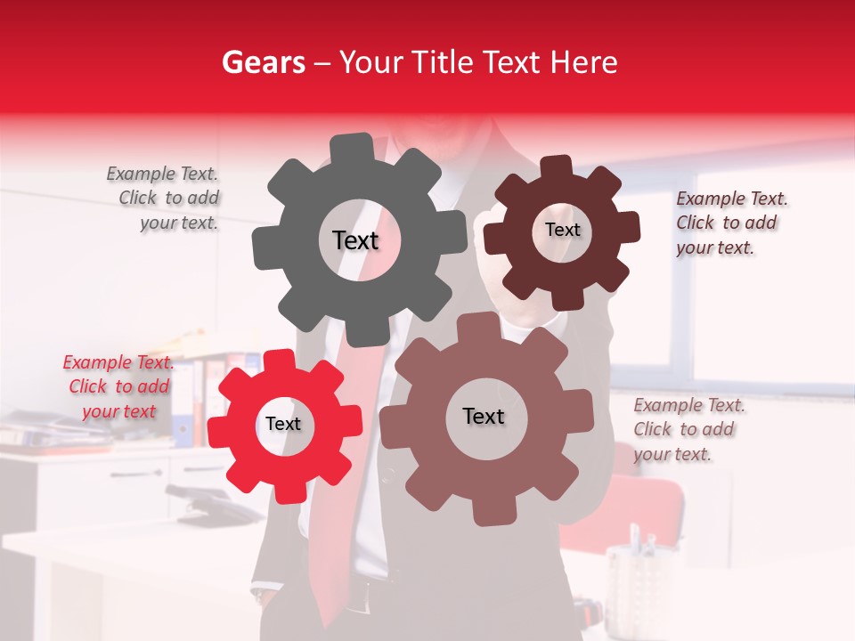 Work Manager Win PowerPoint Template