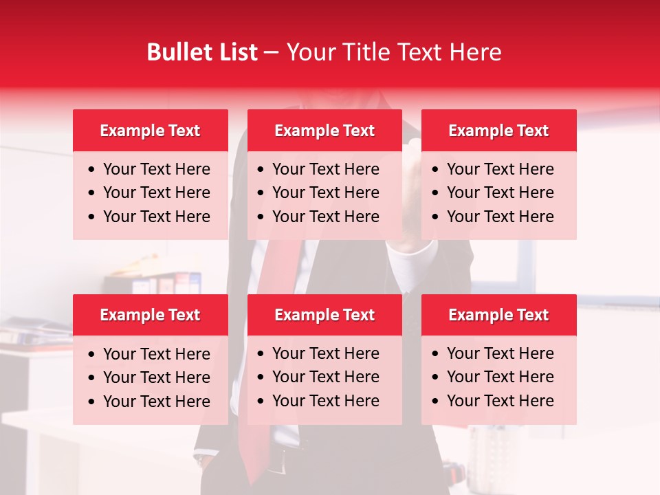 Work Manager Win PowerPoint Template