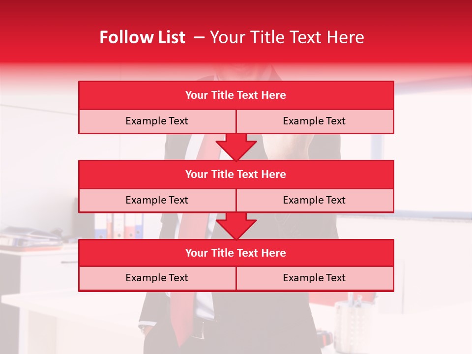 Work Manager Win PowerPoint Template