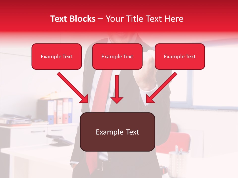 Work Manager Win PowerPoint Template