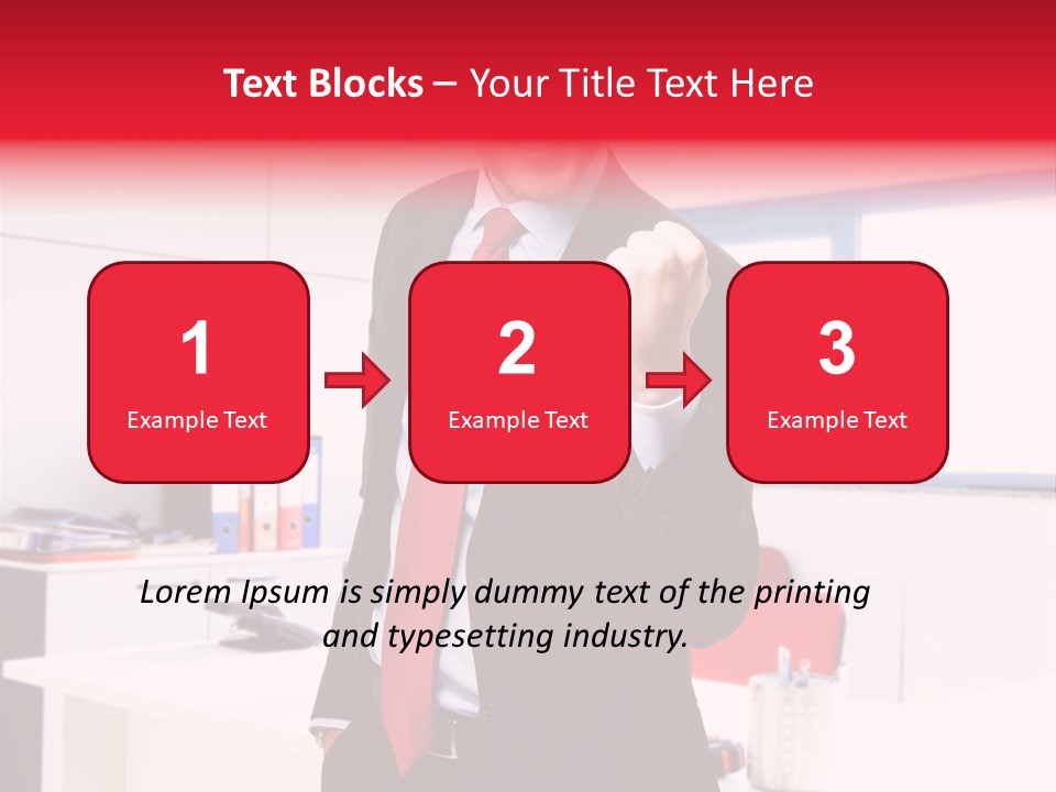 Work Manager Win PowerPoint Template