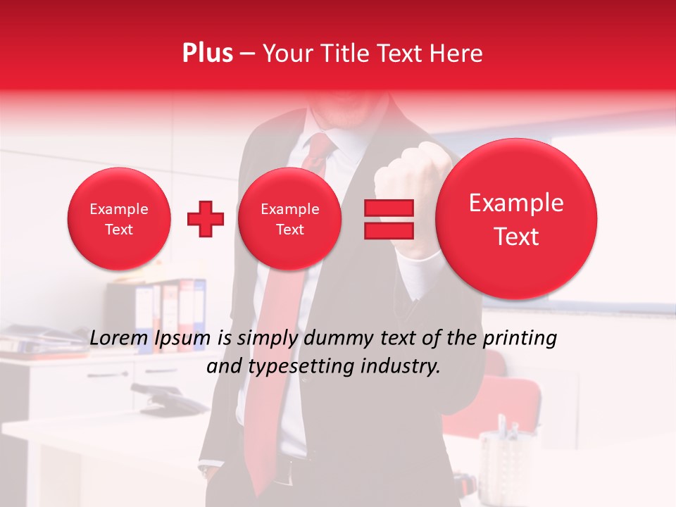 Work Manager Win PowerPoint Template