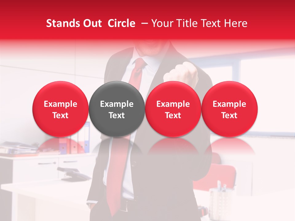 Work Manager Win PowerPoint Template