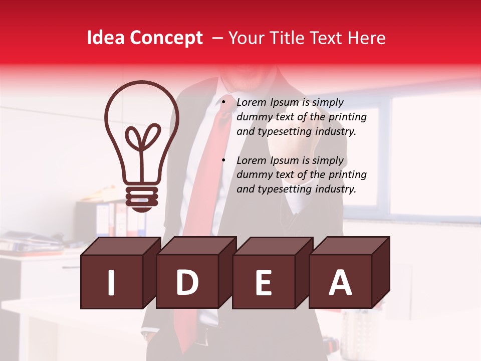 Work Manager Win PowerPoint Template