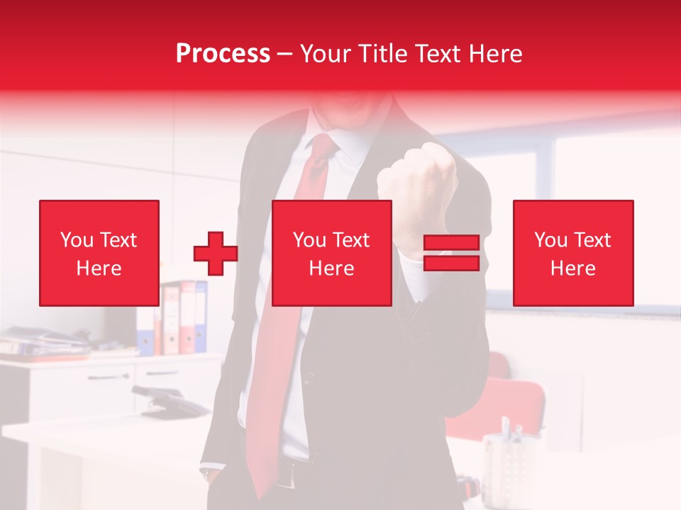 Work Manager Win PowerPoint Template