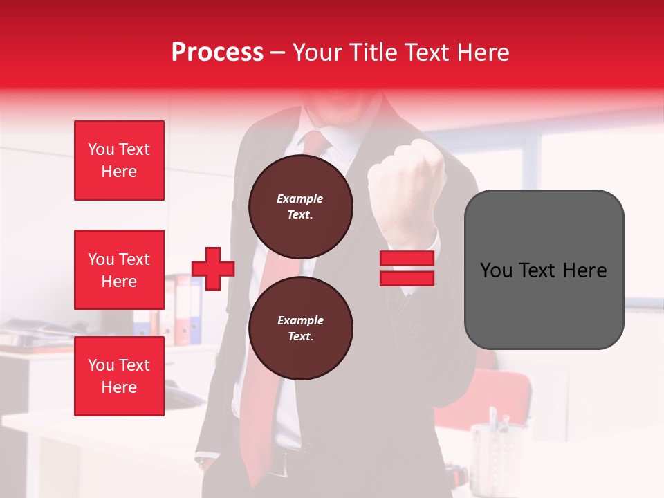 Work Manager Win PowerPoint Template