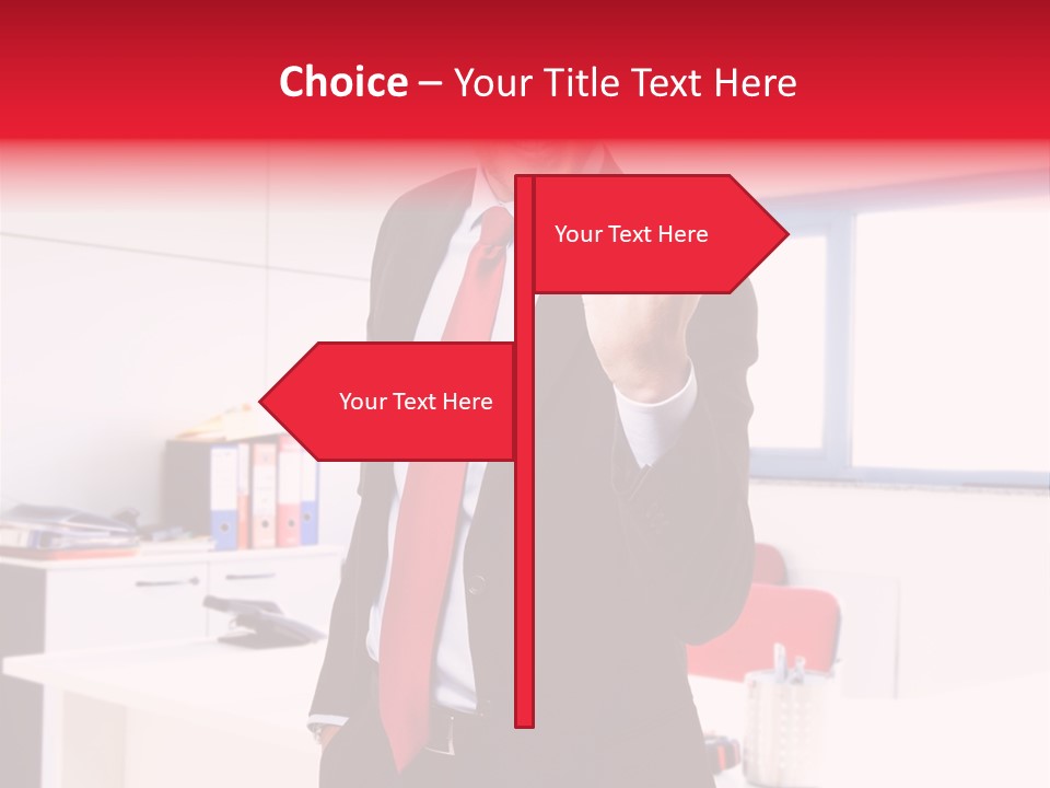 Work Manager Win PowerPoint Template