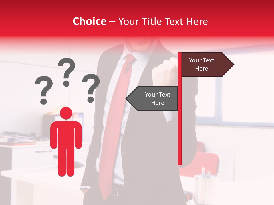 Work Manager Win PowerPoint Template