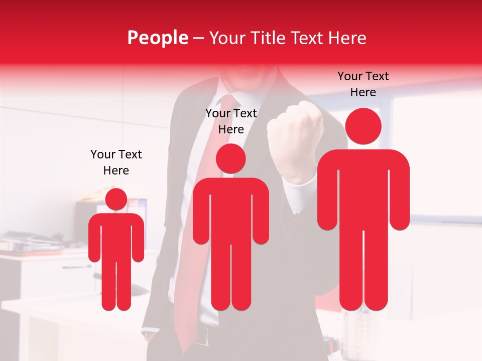 Work Manager Win PowerPoint Template