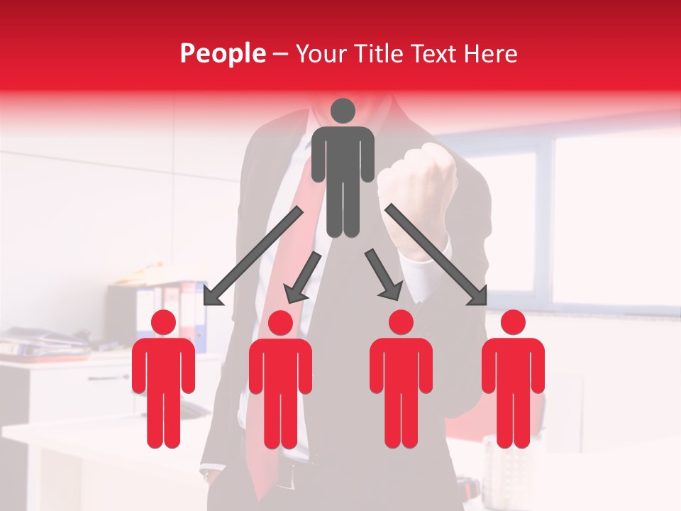 Work Manager Win PowerPoint Template