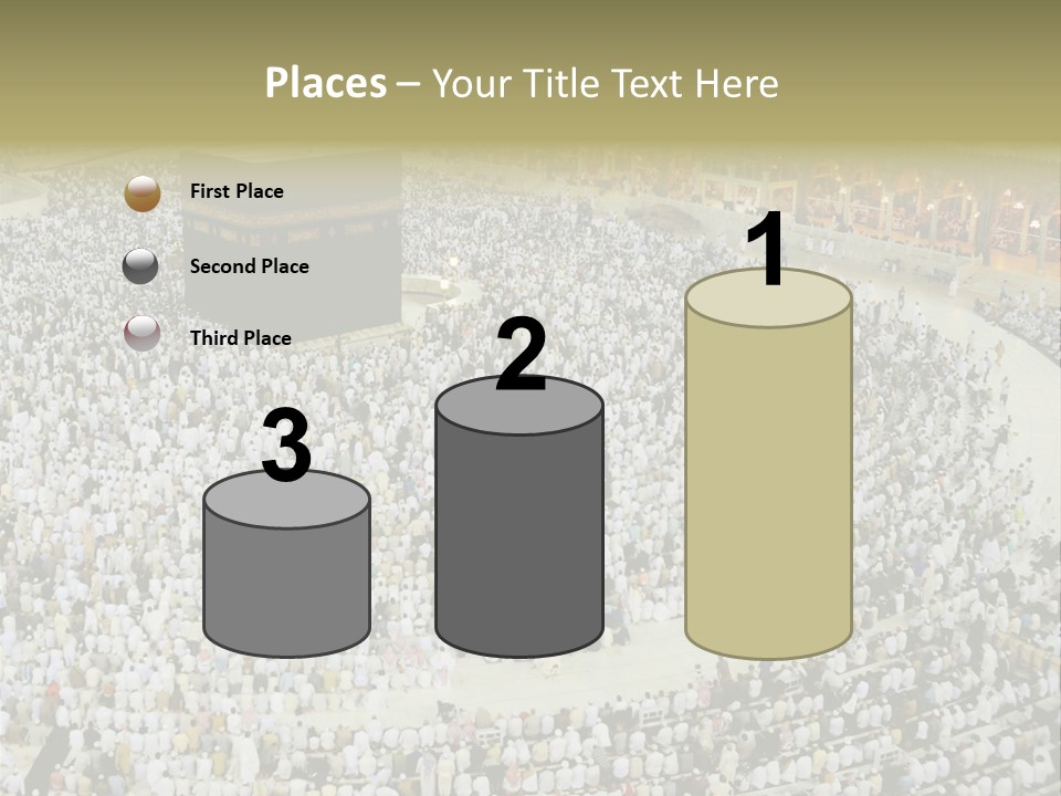 Group Arabia Mekah PowerPoint Template
