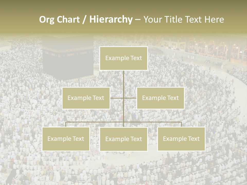Group Arabia Mekah PowerPoint Template