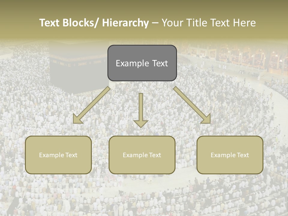 Group Arabia Mekah PowerPoint Template