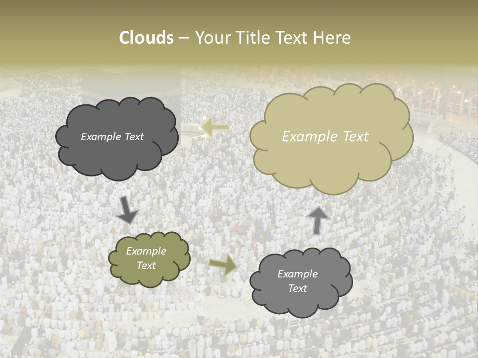 Group Arabia Mekah PowerPoint Template
