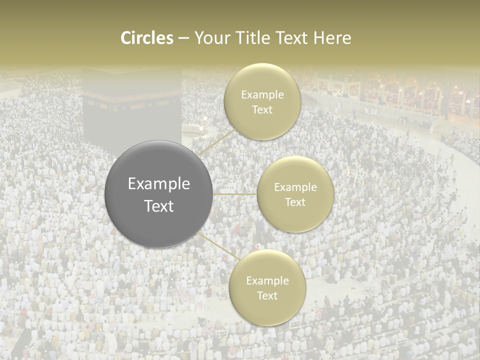 Group Arabia Mekah PowerPoint Template