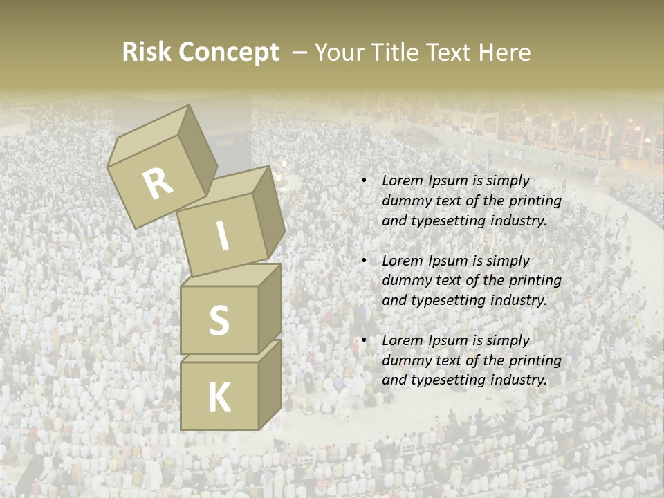 Group Arabia Mekah PowerPoint Template