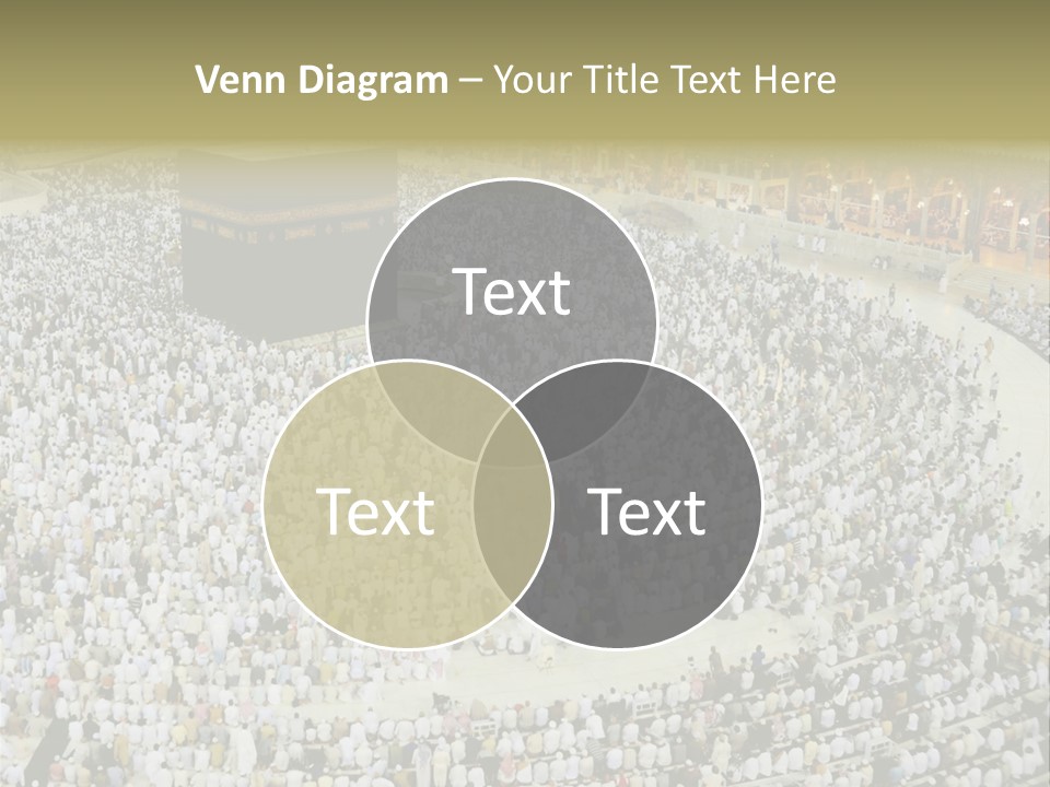 Group Arabia Mekah PowerPoint Template