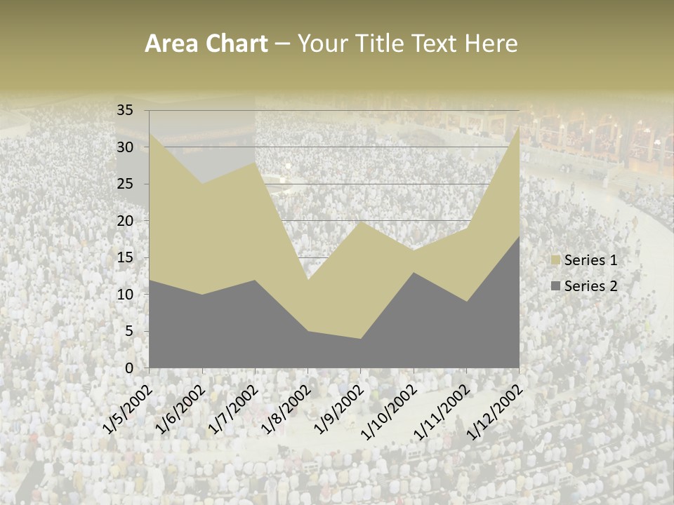 Group Arabia Mekah PowerPoint Template