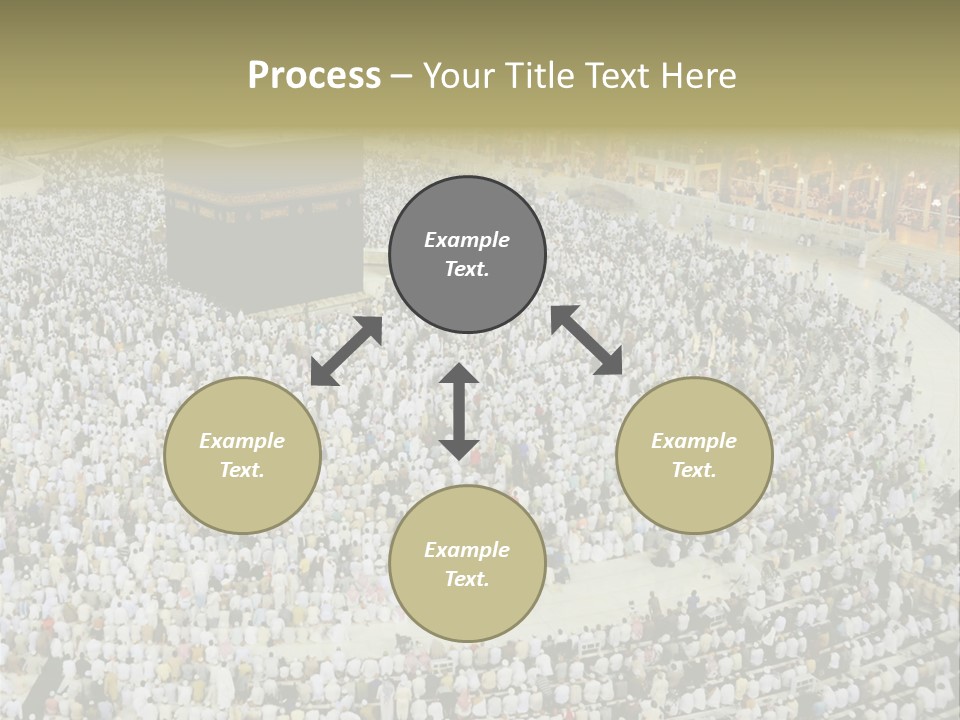 Group Arabia Mekah PowerPoint Template