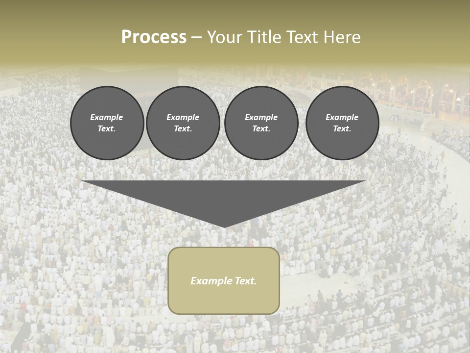 Group Arabia Mekah PowerPoint Template