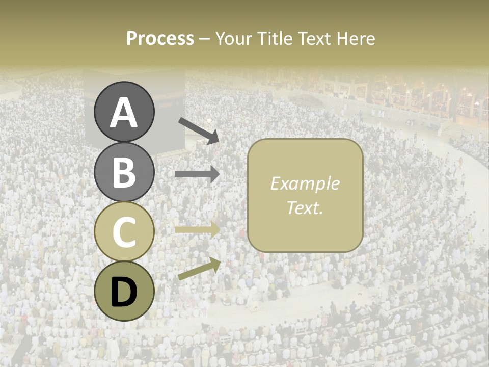 Group Arabia Mekah PowerPoint Template