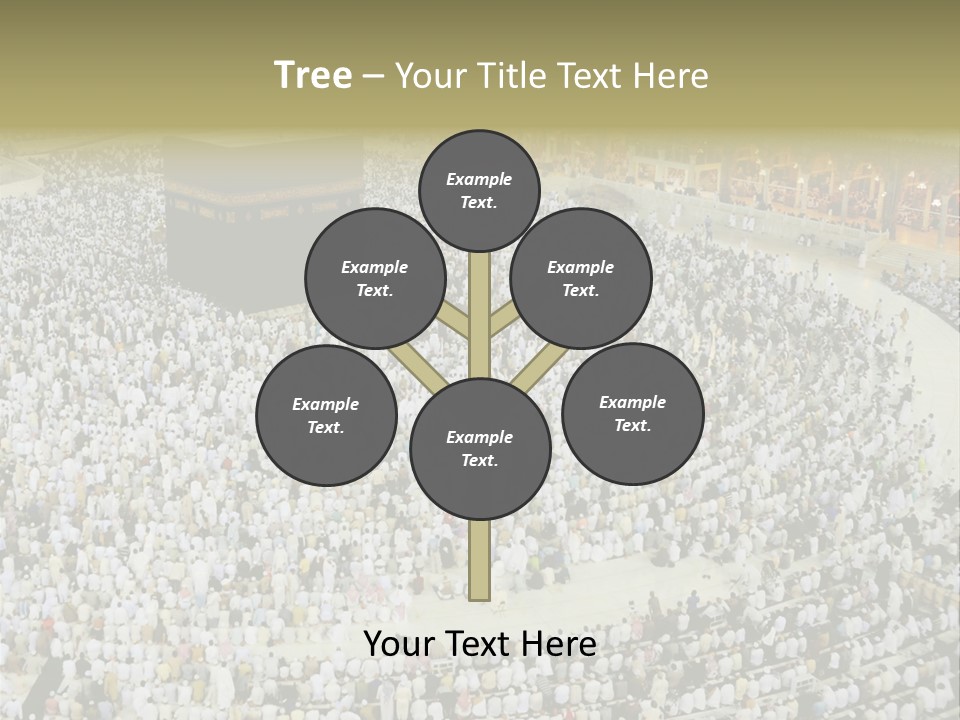 Group Arabia Mekah PowerPoint Template