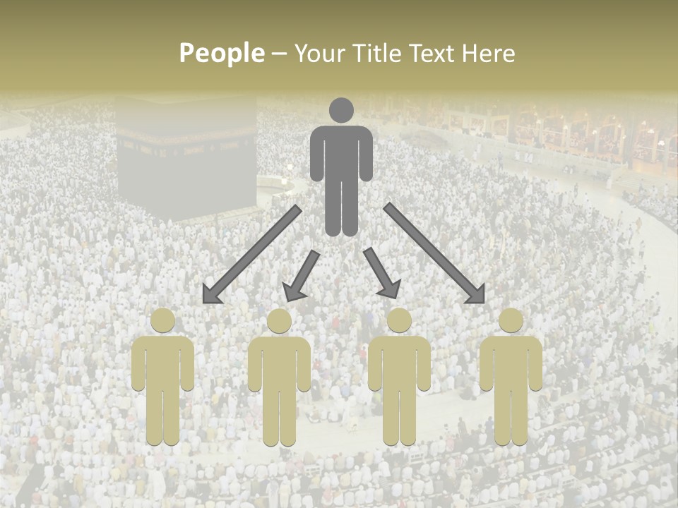 Group Arabia Mekah PowerPoint Template