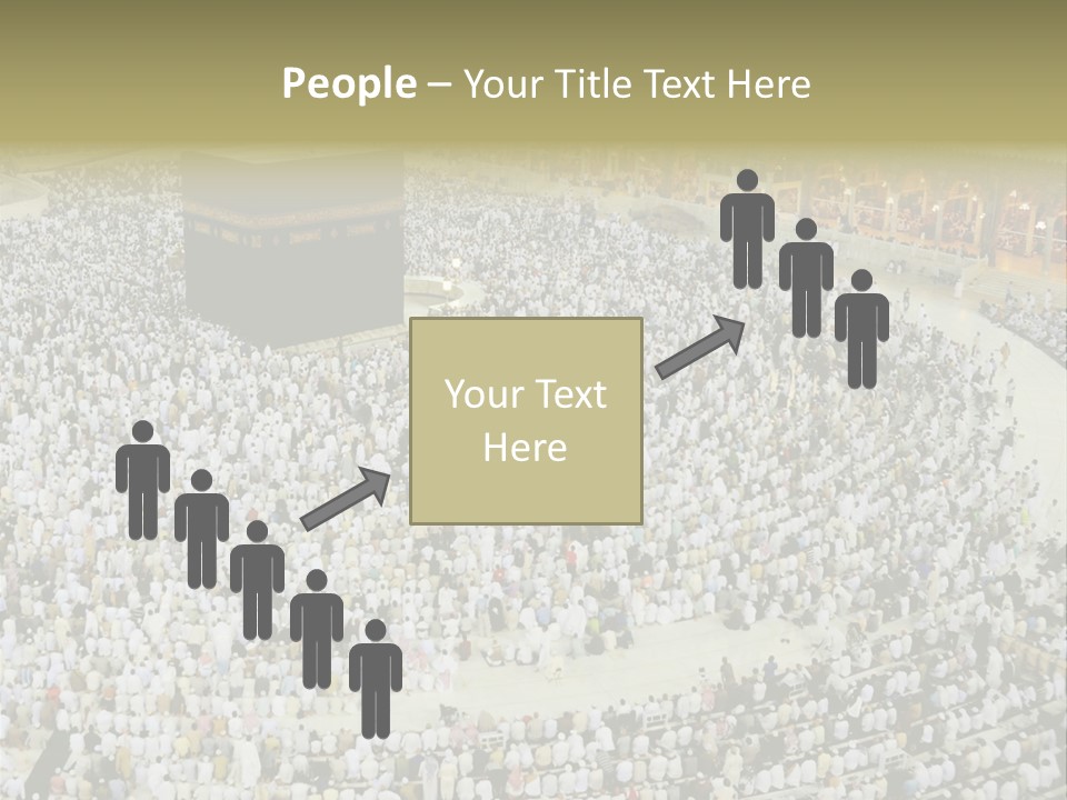 Group Arabia Mekah PowerPoint Template