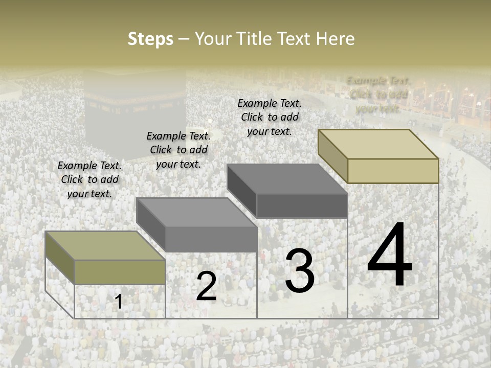 Group Arabia Mekah PowerPoint Template
