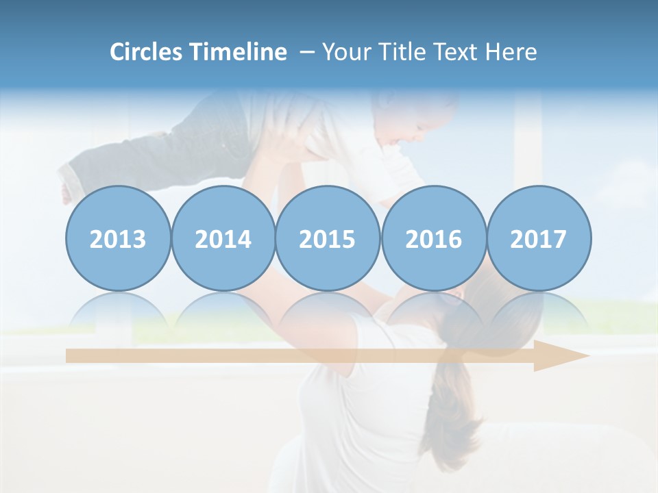 Indoor Window Joyful PowerPoint Template