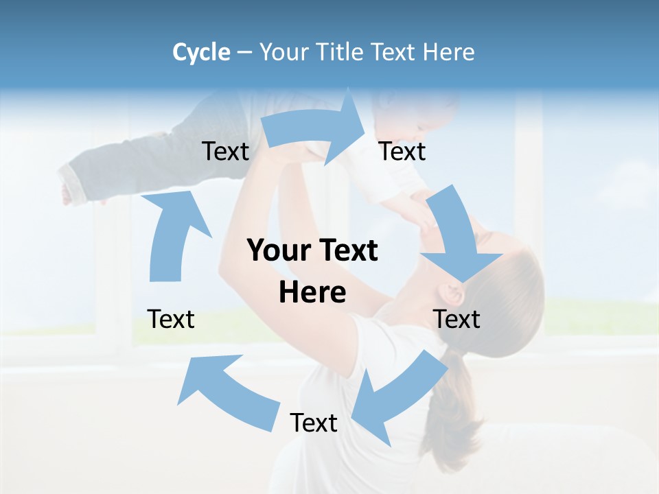 Indoor Window Joyful PowerPoint Template