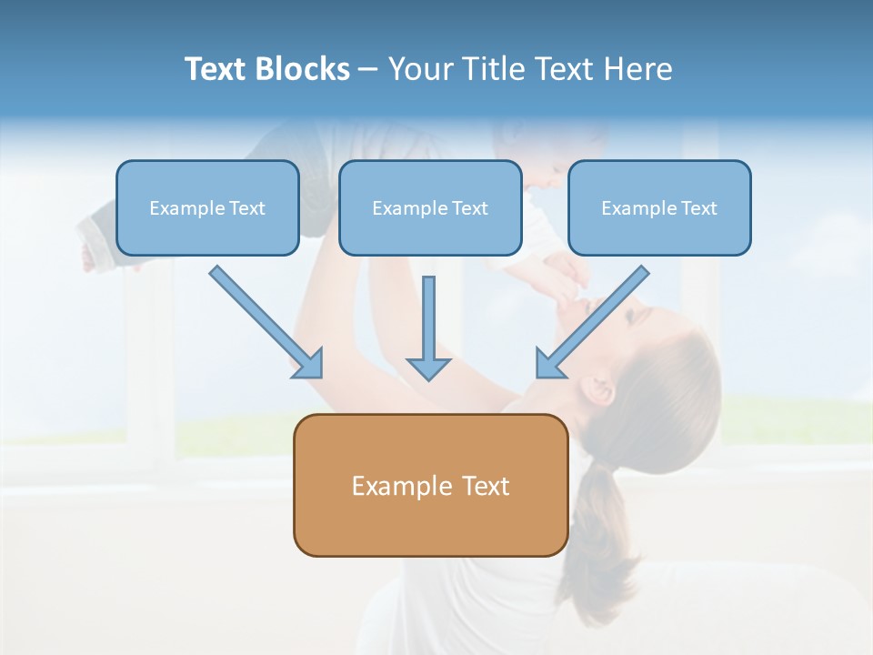 Indoor Window Joyful PowerPoint Template
