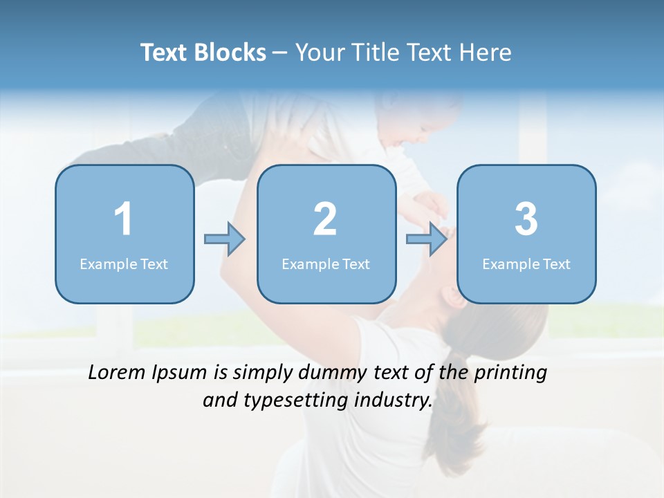 Indoor Window Joyful PowerPoint Template