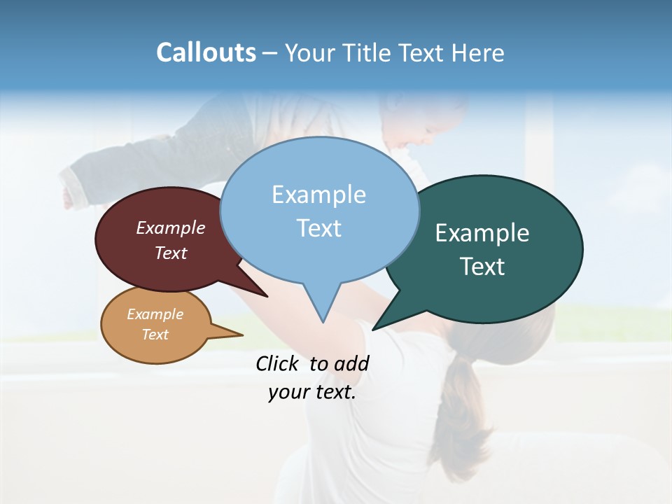 Indoor Window Joyful PowerPoint Template