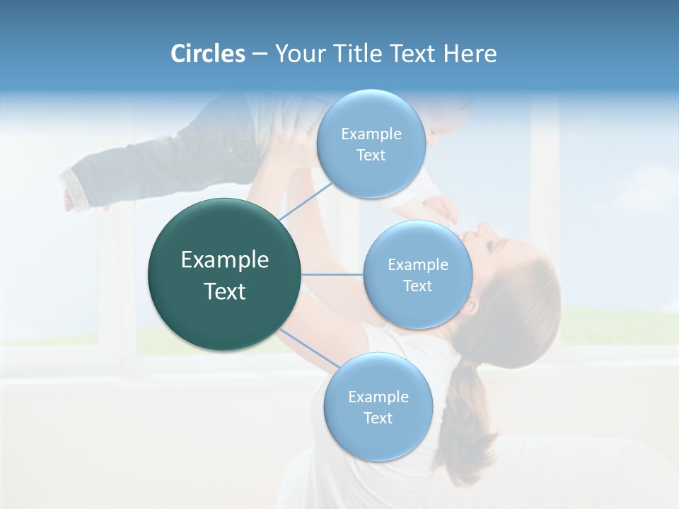 Indoor Window Joyful PowerPoint Template